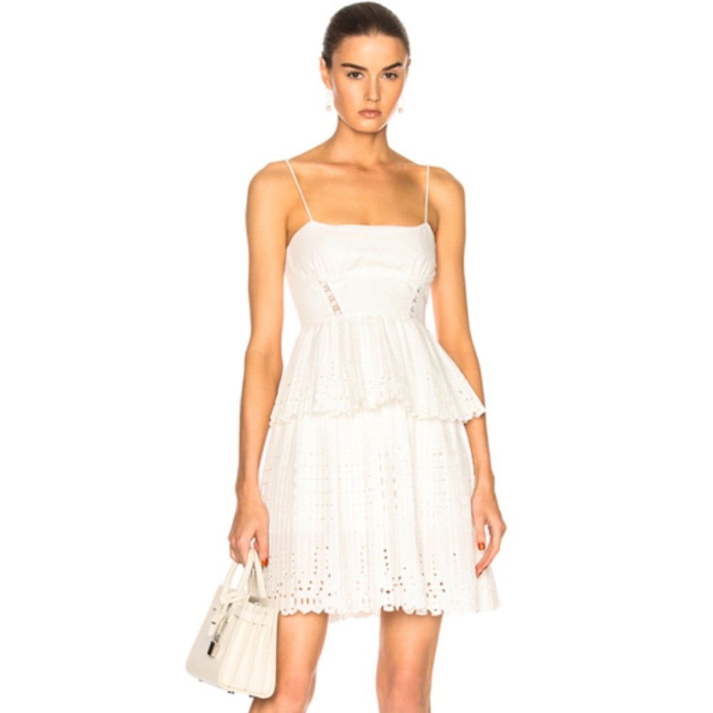 * NEW Self-portrait Broderie Anglaise Dress F94